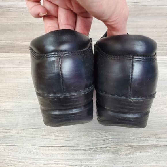 Dansko XP Classic black leather clogs comfort shoe - Picture 8 of 13